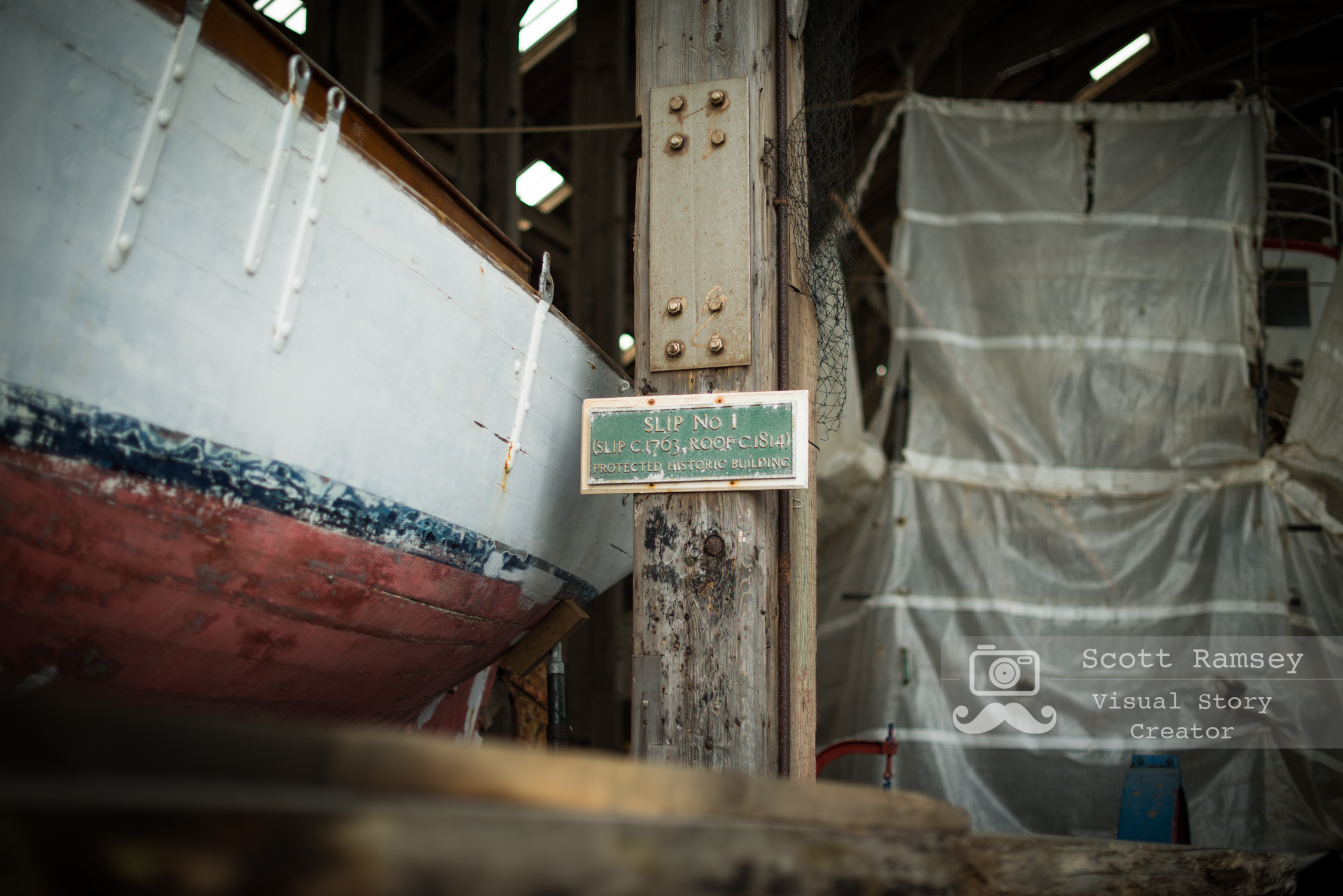 UK Commercial Photographer - Plymouth Boat Yard South West