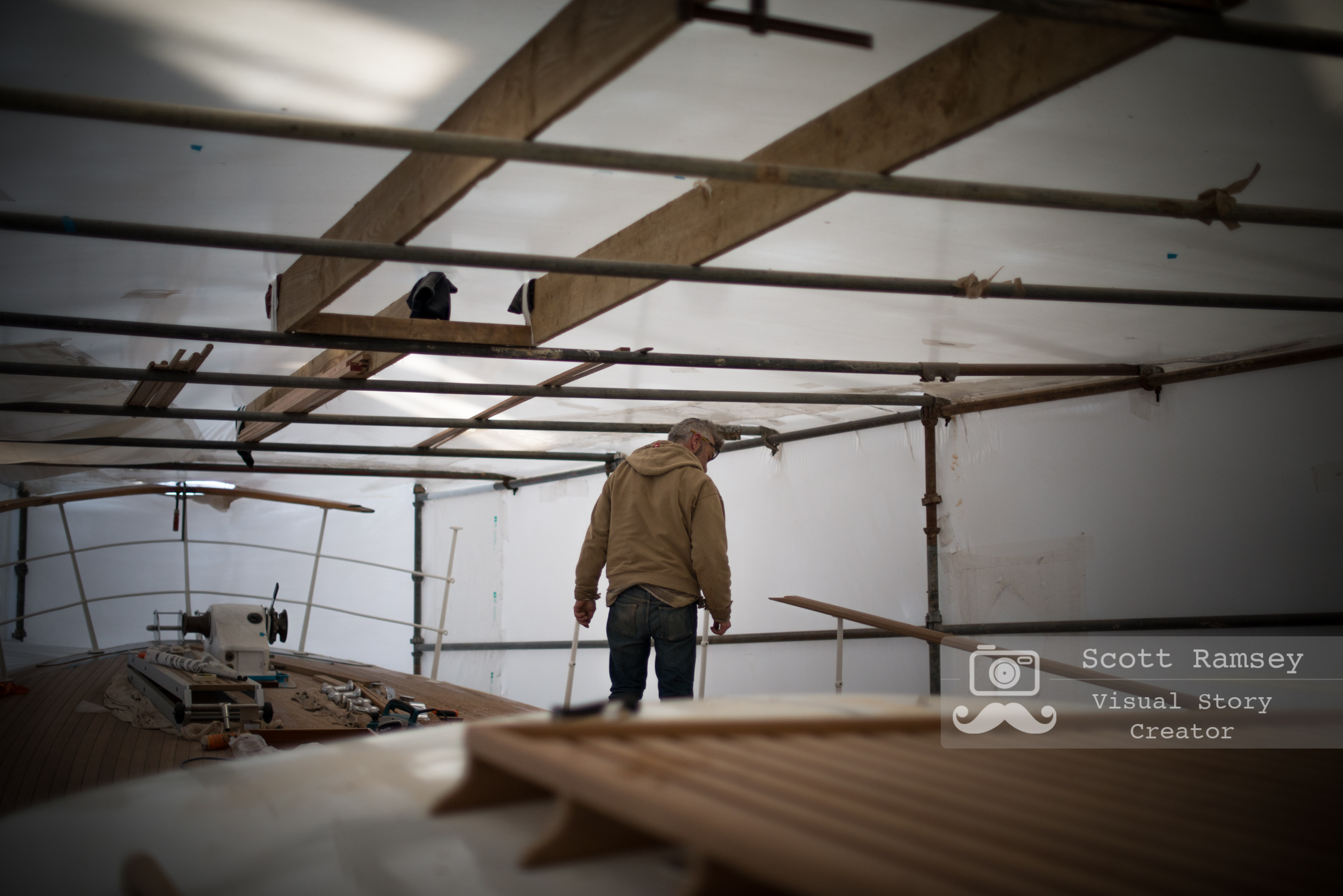 Commercial Photography UK - Boat Building Plymouth