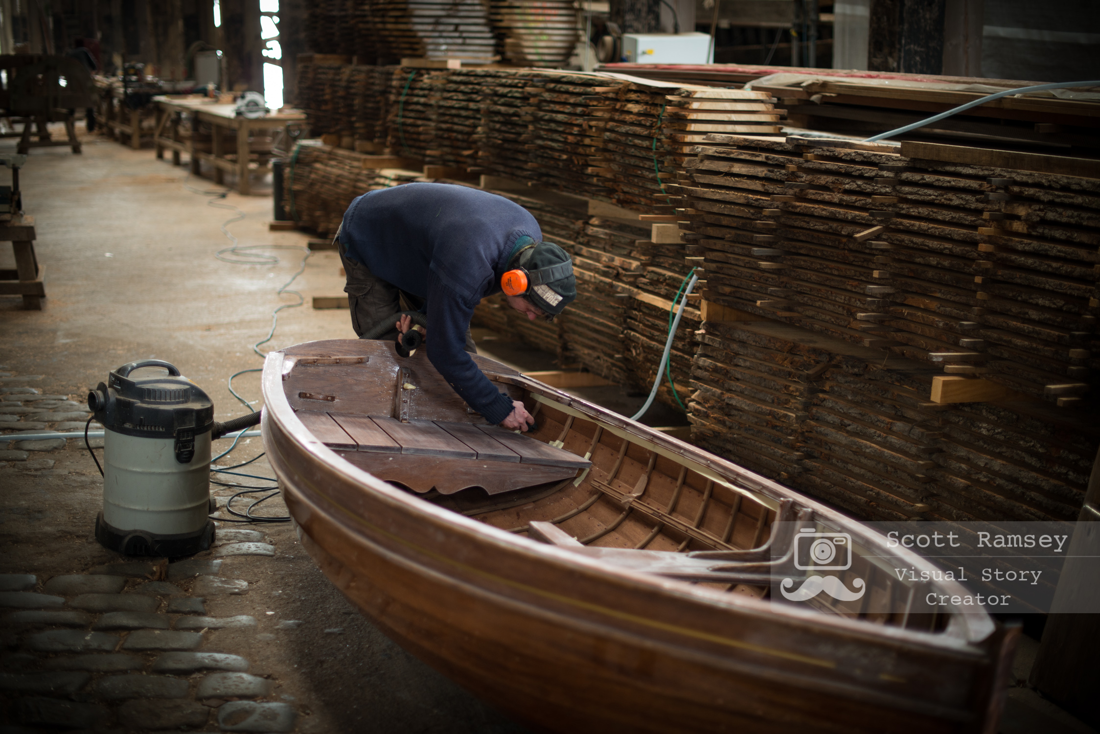 Maritime Commercial Photography - Traditional Boat Builders Plymouth UK
