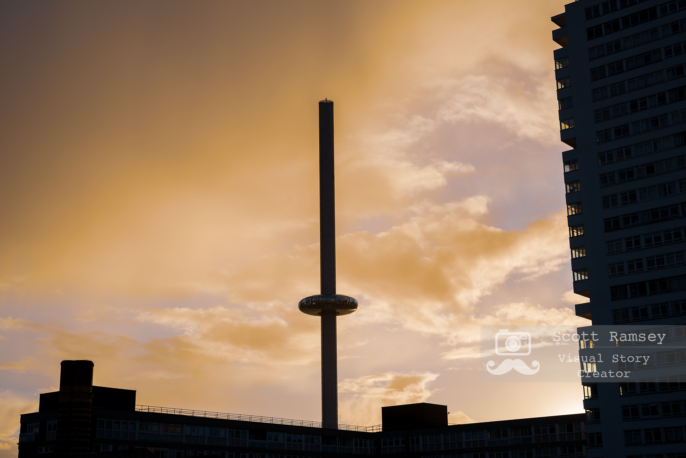 Brighton i360 Sunset