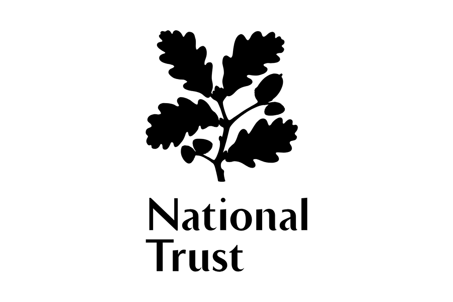 Logo of The National Trust, a prestigious UK institution and client of London-based Scott Ramsey Photography & Videography.