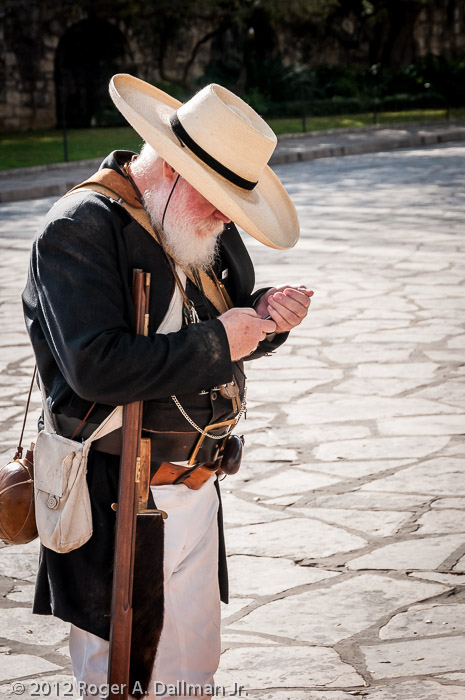 At the Alamo, San Antonio, TX