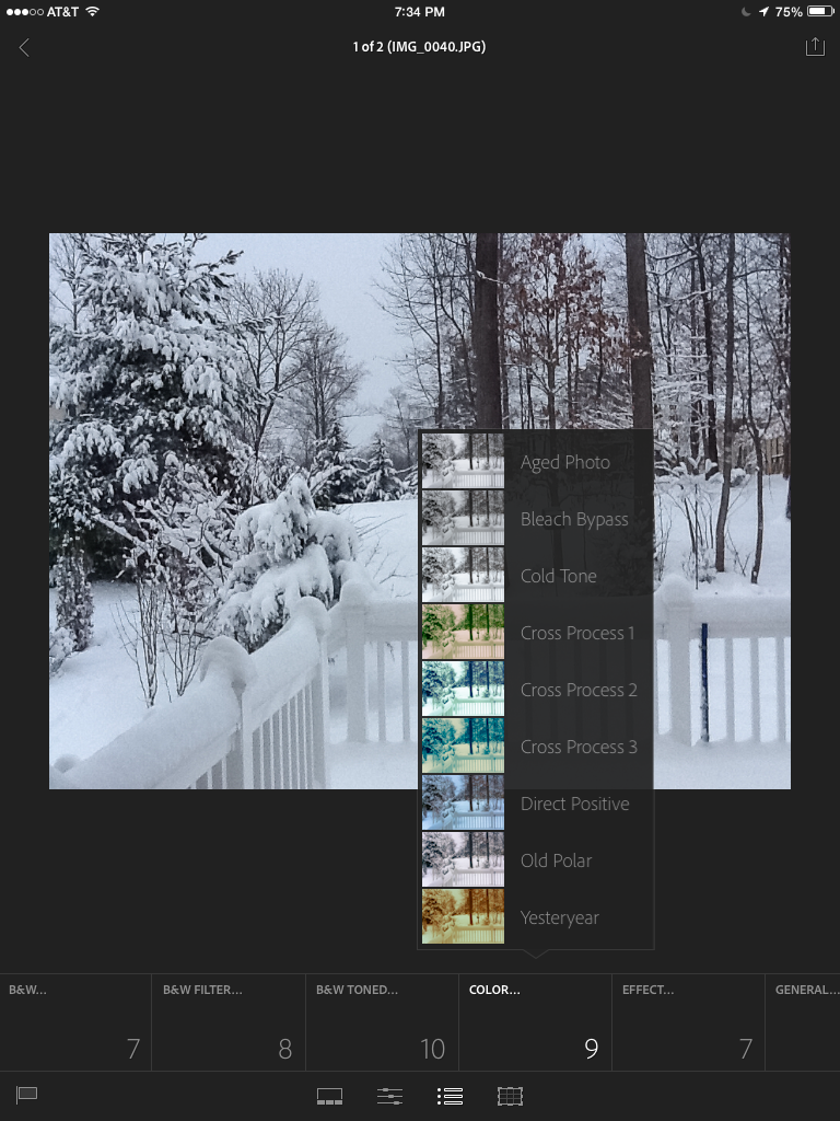Effects Options