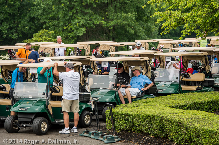 Every event in northern Virginia starts with a traffic jam.