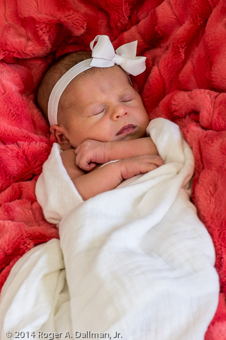 A sleeping child makes for happy parents.