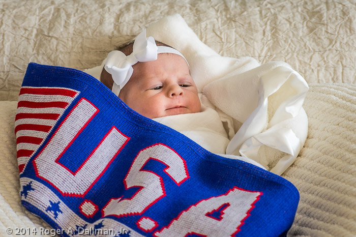 Taken before her favorite World Cup team lost.