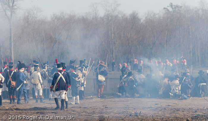 The British advance