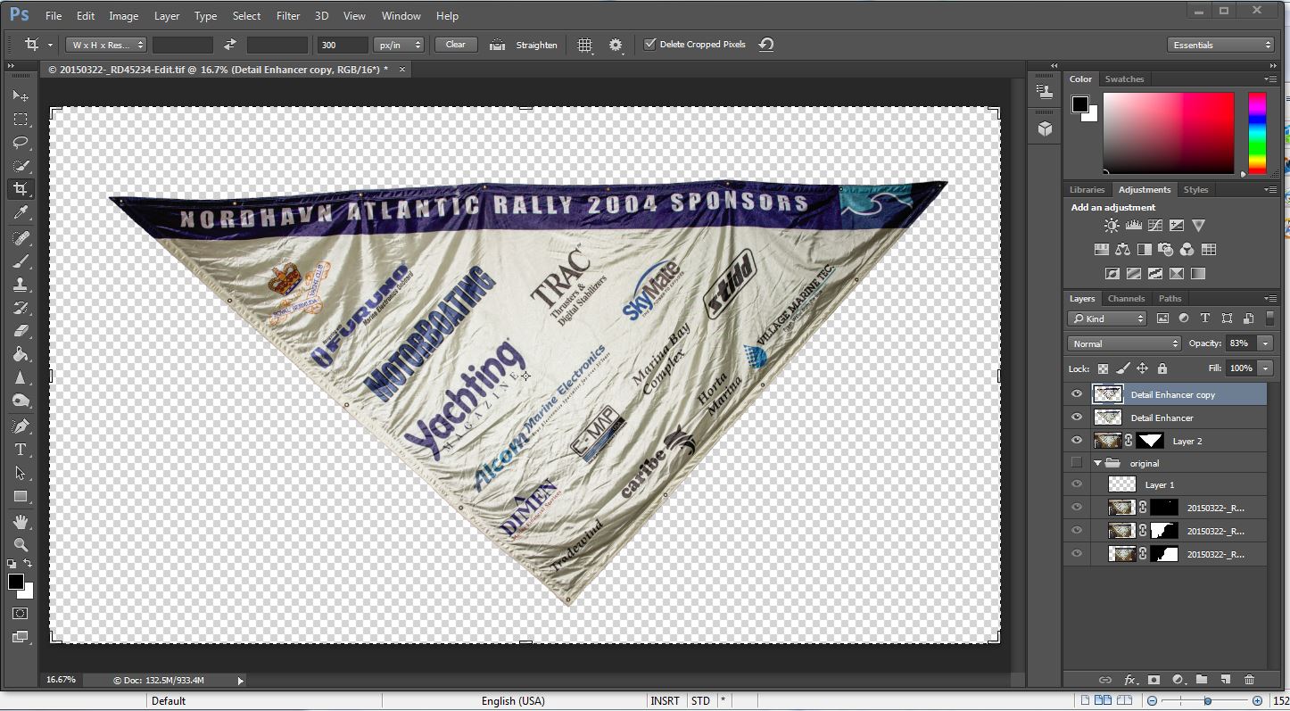 Photoshop screen capture