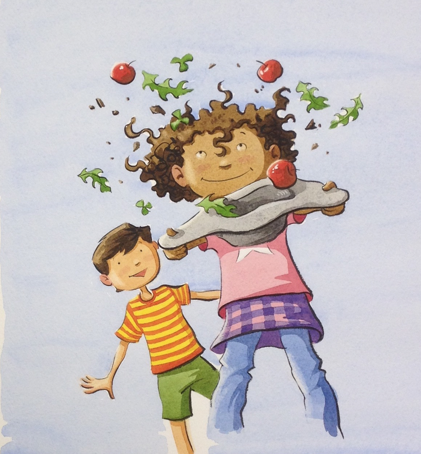 Salad Pie by Wendy BooydeGraaff, illustrated by Bryan Langdo