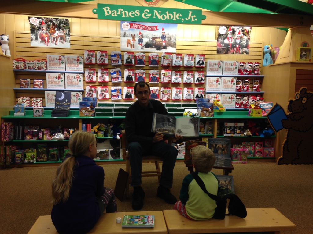 Abraham Schroeder at Barnes and Noble