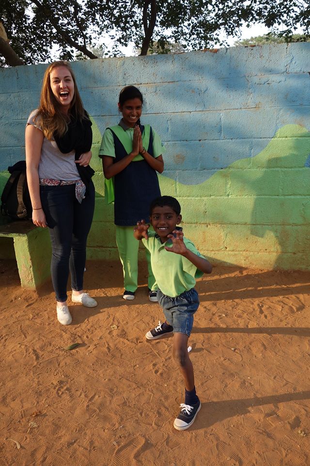 With the Parikrma Foundation in Bangalore, INDIA - January 2014