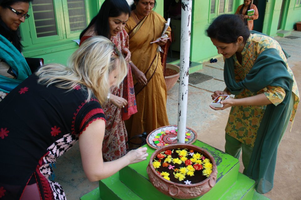 With the Parikrma Foundation in Bangalore, INDIA - February 2012