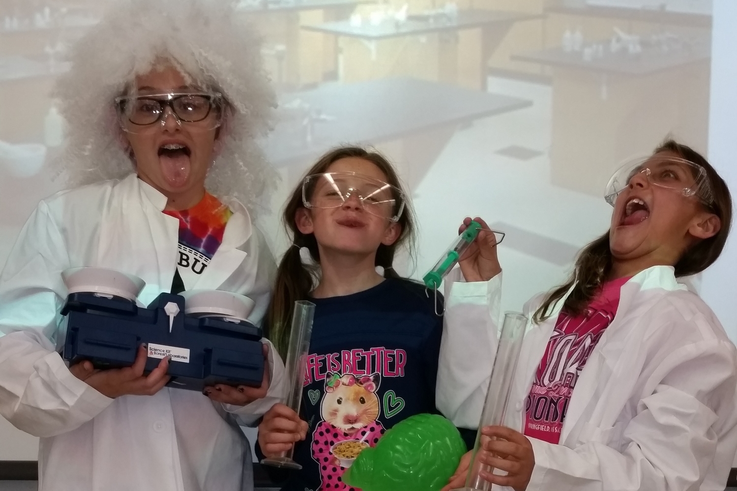 g4g Day@New York 2014 – Launch with "Trick-or-treat for Science"!- The mad scientists