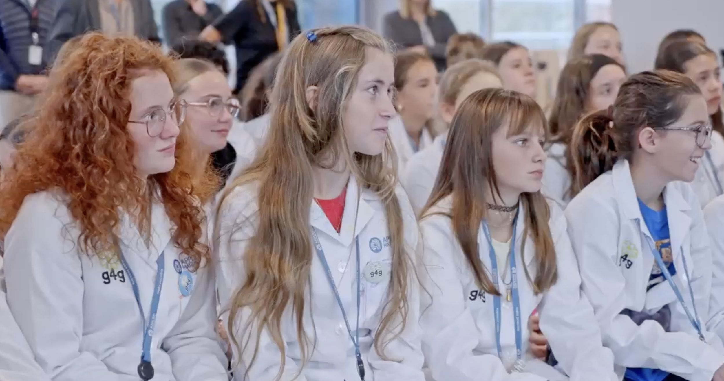 g4g Founder and Applied Materials Europe encourage girls to dream big in France