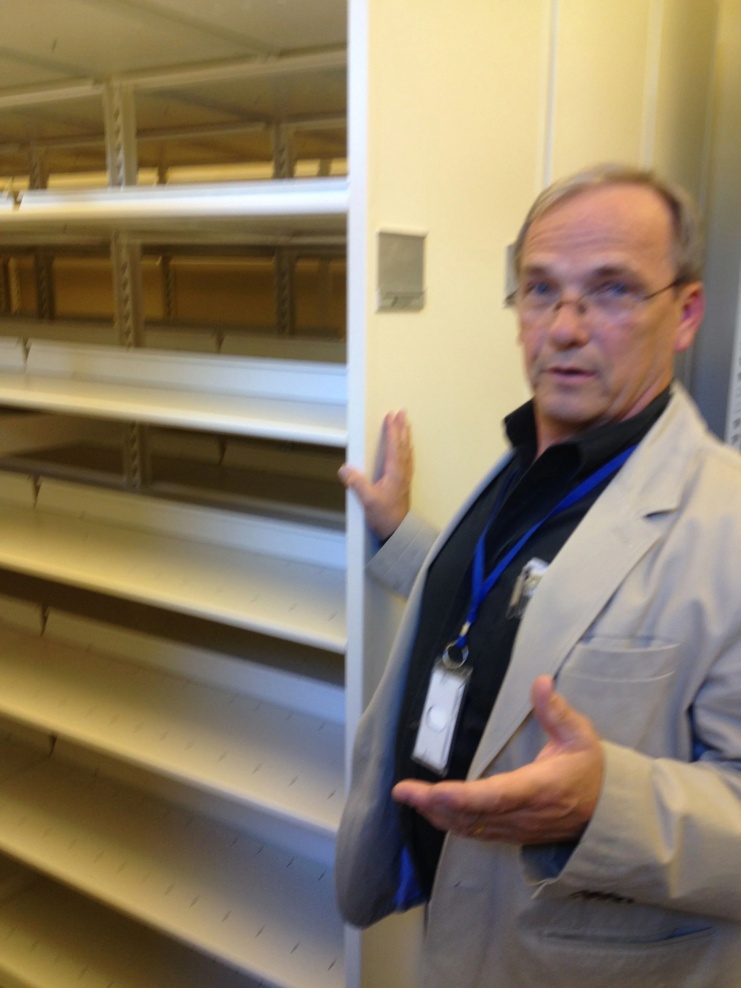 High Density Storage Shelves
