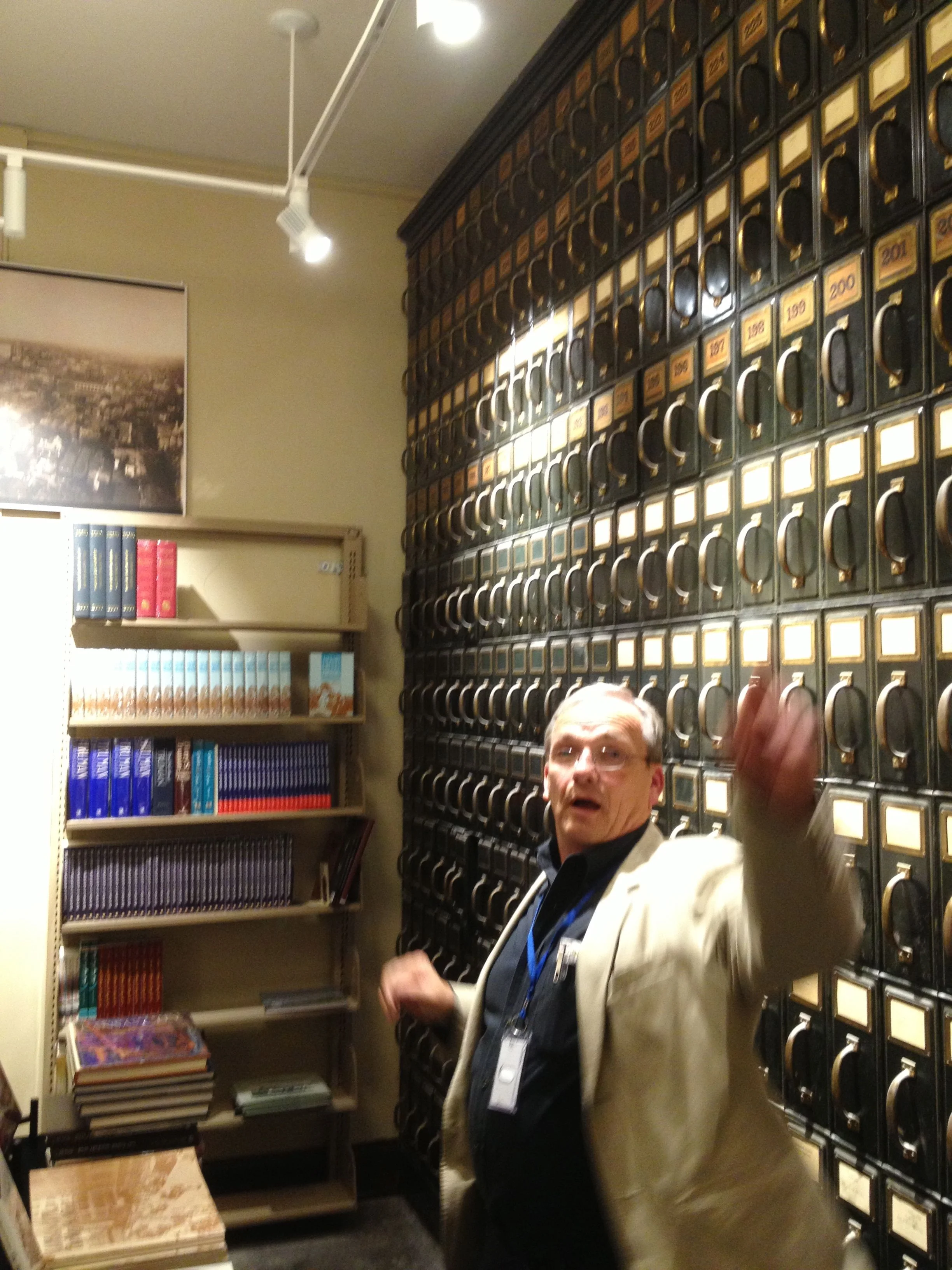 Historic filing cabinets