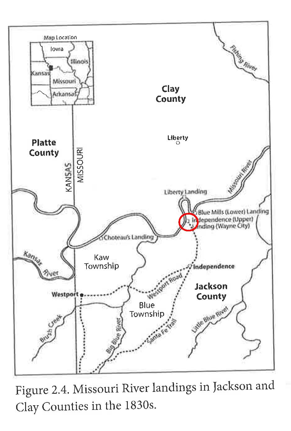 Map illustration from Merchants of Independence by William Patrick O'Brien.