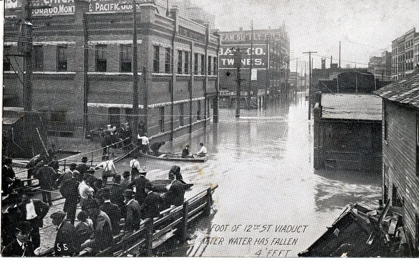 The 1903 Flood of the West Bottoms.