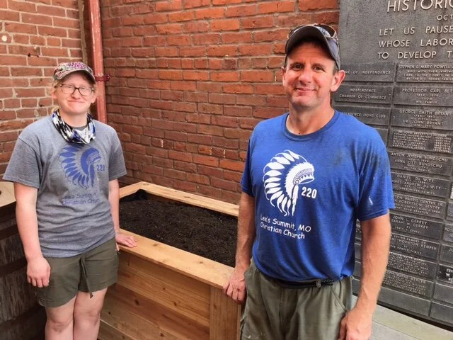 Elena Cianciolo and Eagle Scouts Donate Time to JCHS