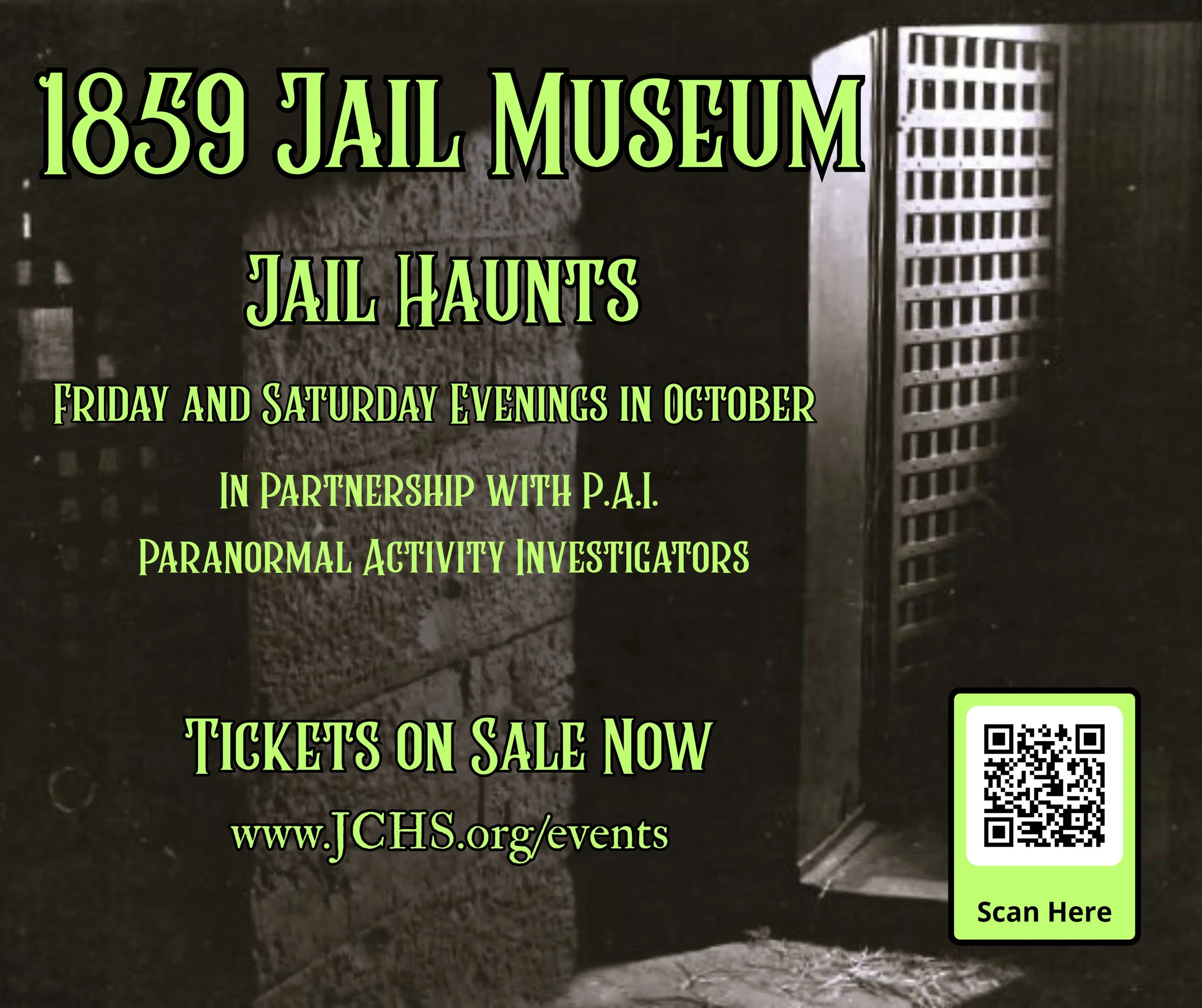 1859 Jail Museum Jail Haunts
