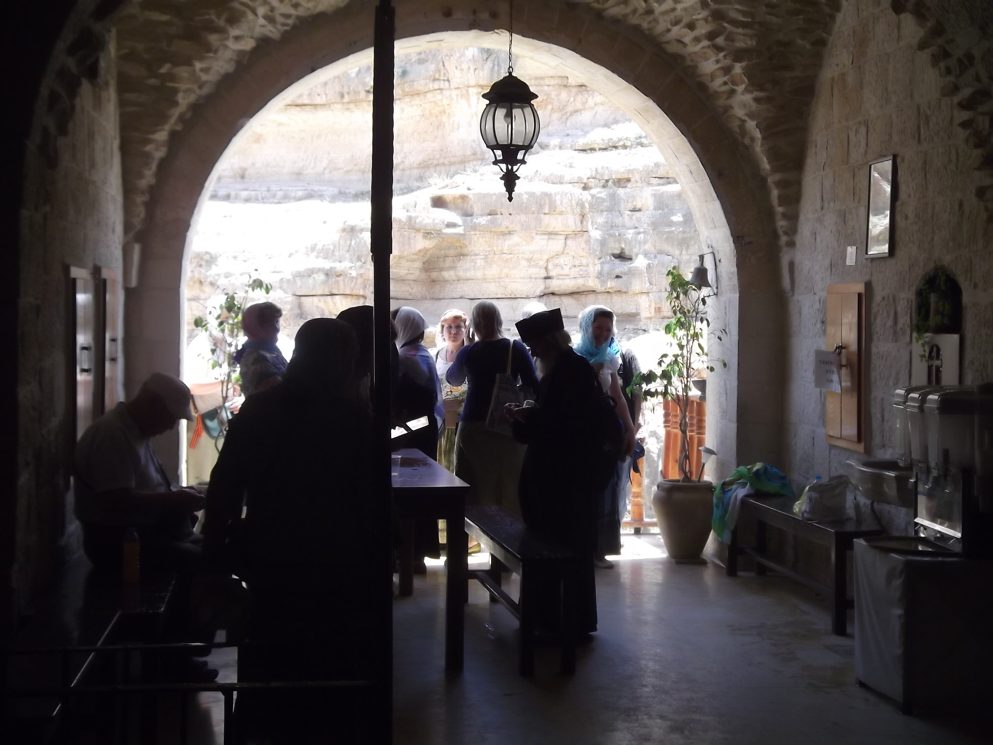 Receiving Warm Hospitality from the Monks of Saint George's Monastery