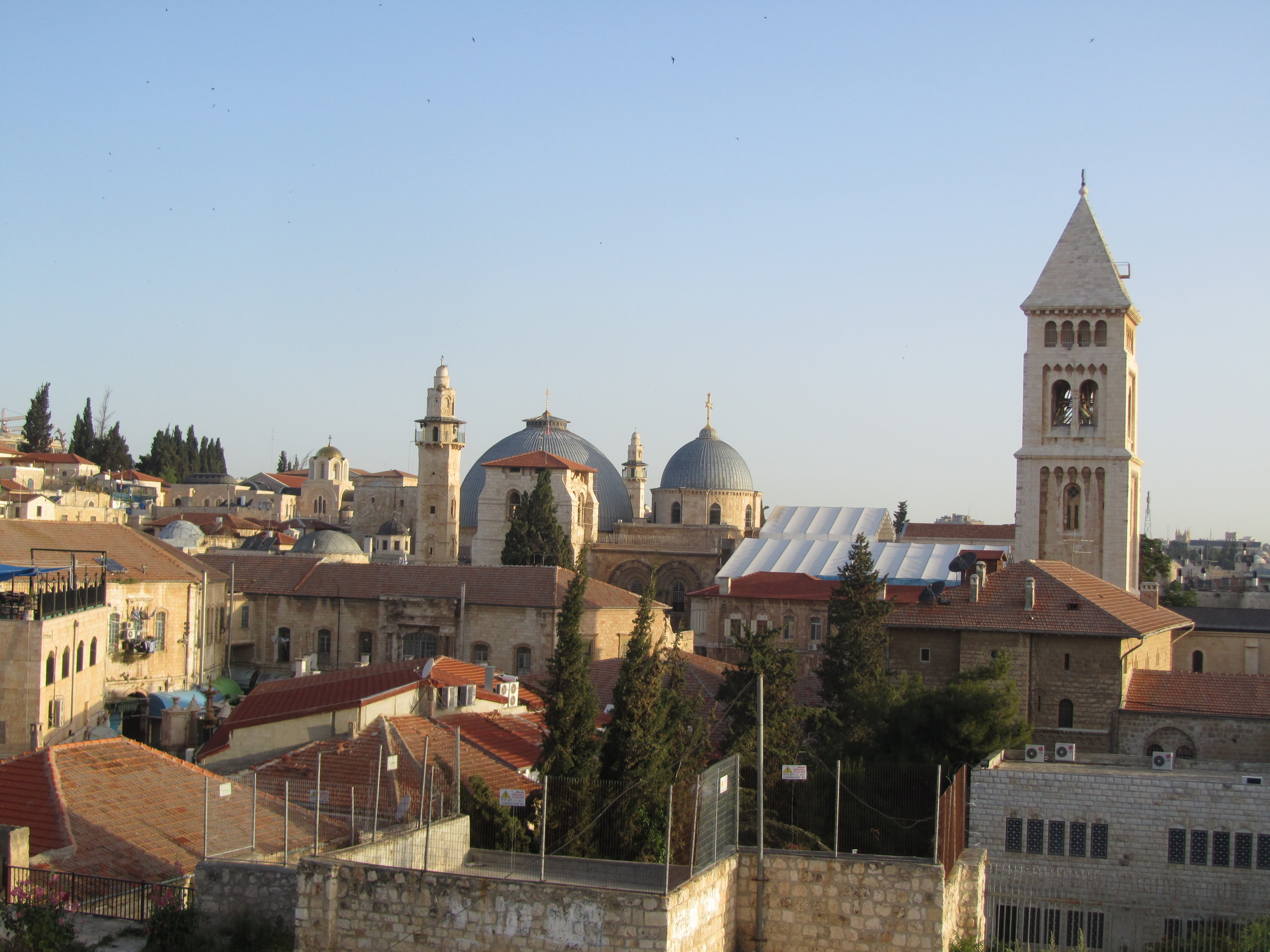 The Church of the Holy Sepulcher and Church of the Redeemer in the Old City of Jerusalem