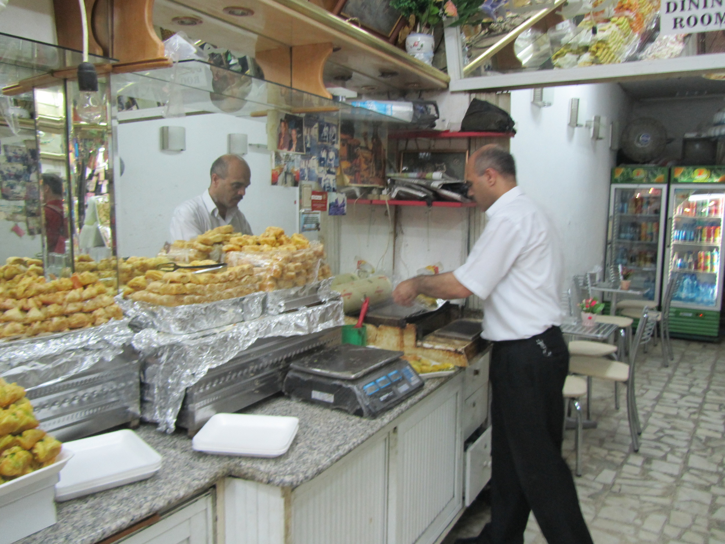 Buying Traditional Middle Eastern Sweets in the Old City