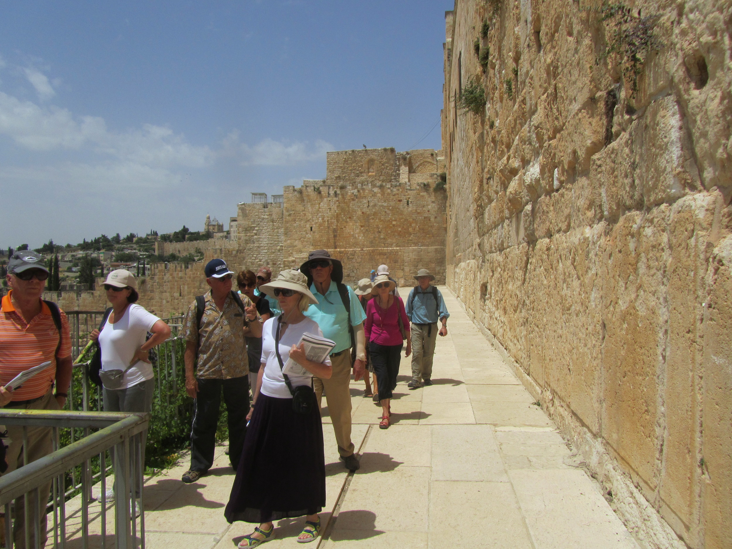 Checking Out the Southern End of the Temple Mount