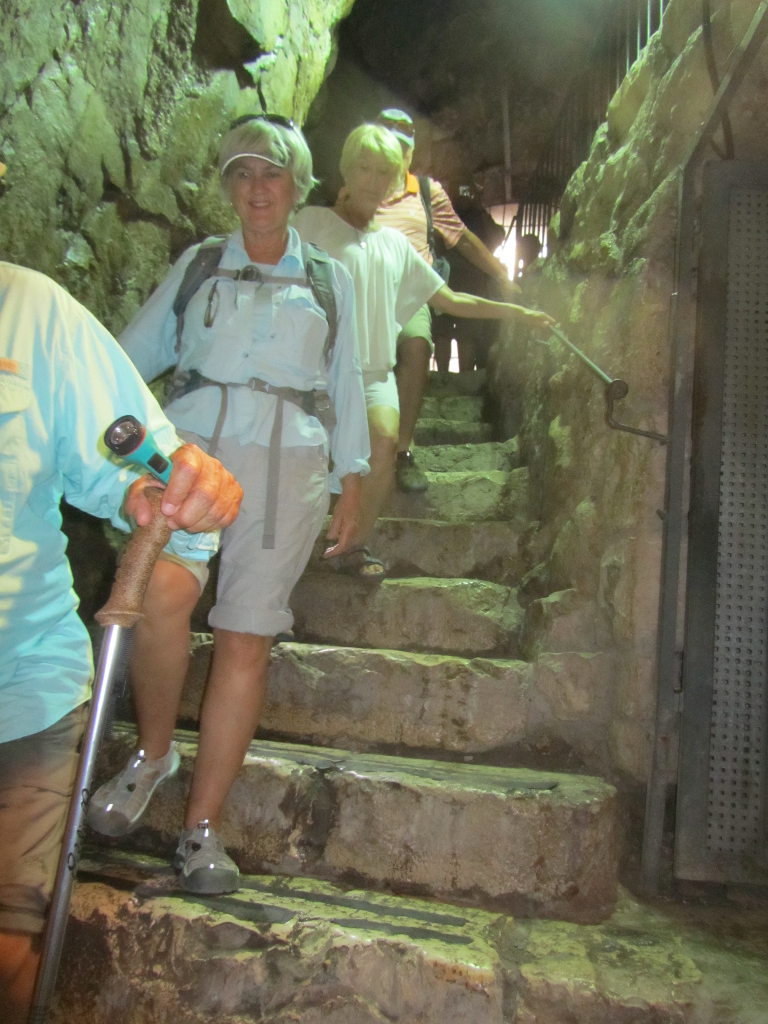 Descending into Warren's Shaft and Hezekiah's Tunnel