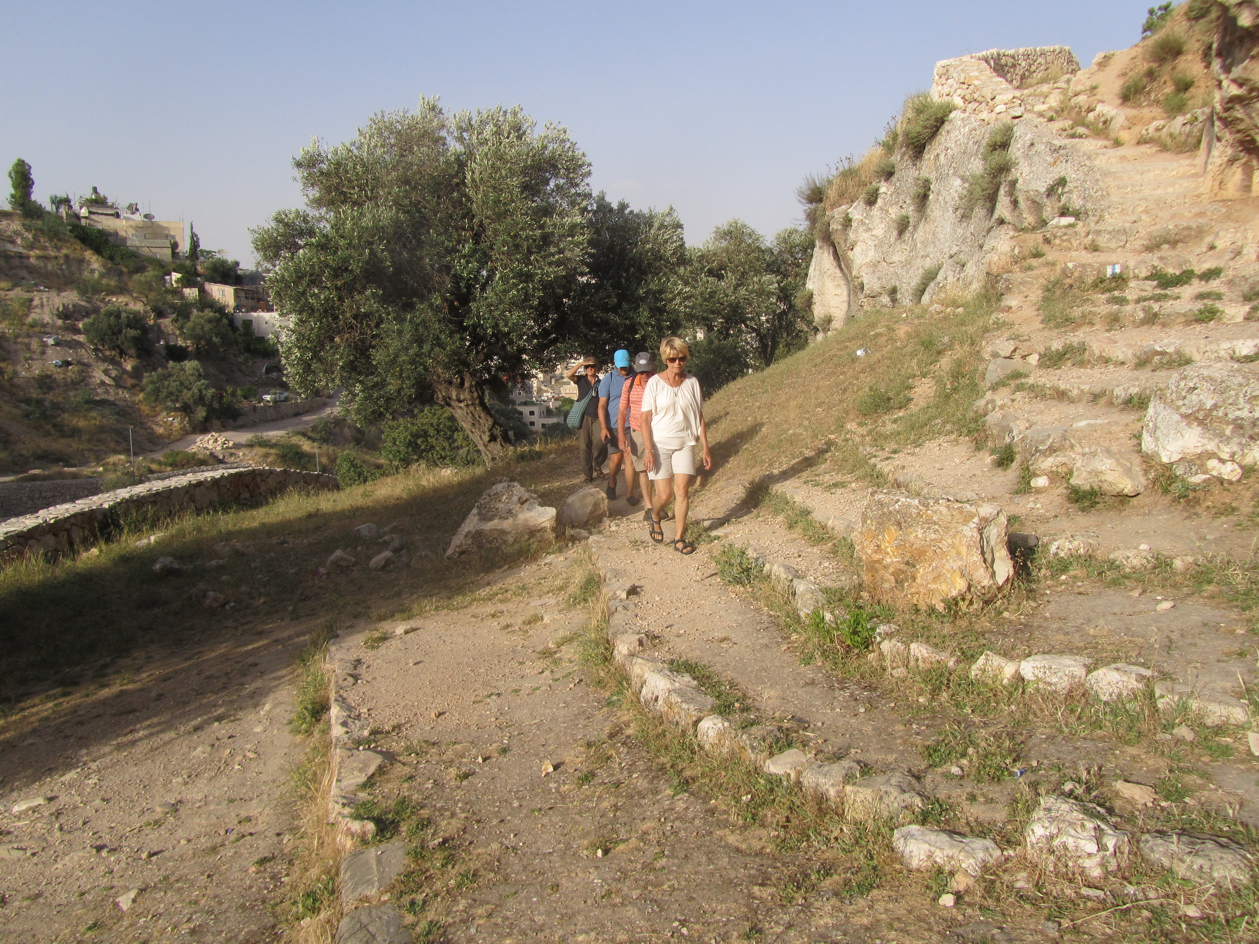 Hiking Through the Hinnom Valley Past the Potter's Field
