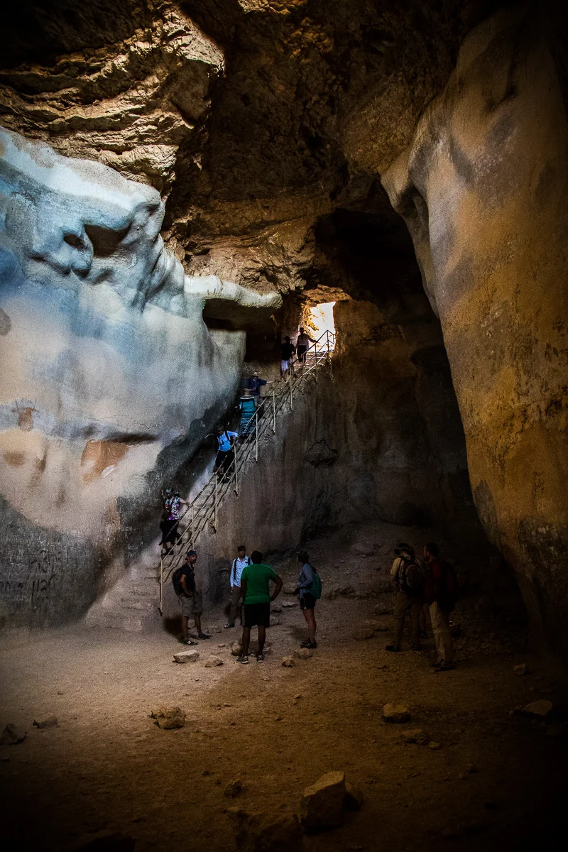 To keep Masada supplied in such an arid climate, these enormous cisterns were used to store water.