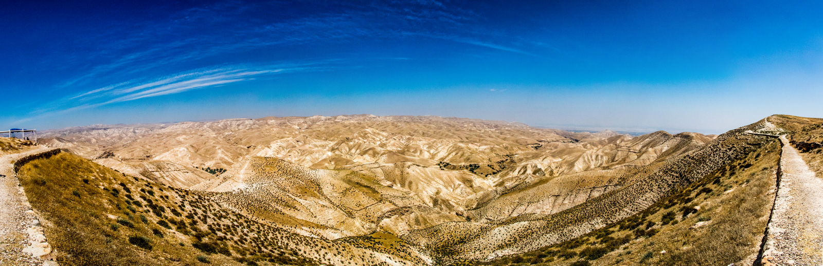 When the Gospels refer to John and Jesus going "into the wilderness," it is not a pine covered mountain as I so often pictured, but rather this desolate and harsh desert wasteland where only the hardiest souls can survive!