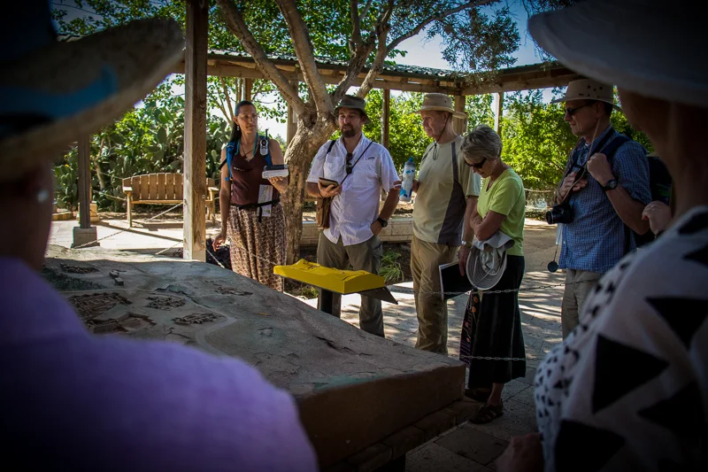 After lunch, we headed to Sepphoris, a town that was built during Jesus childhood. He and his father and brothers likley worked here as stone masons.
