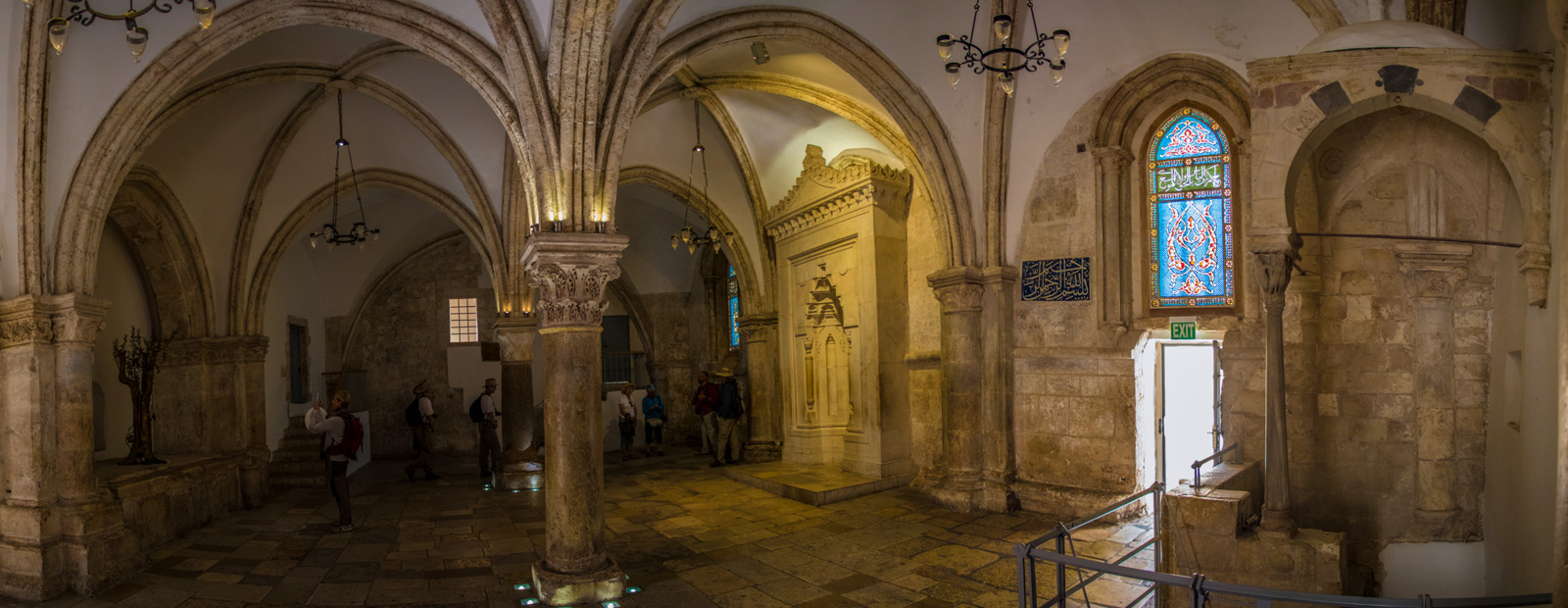 We visited and worshiped in the reconstructed Upper Room, recalling all the amazing events that took place in this one spot!