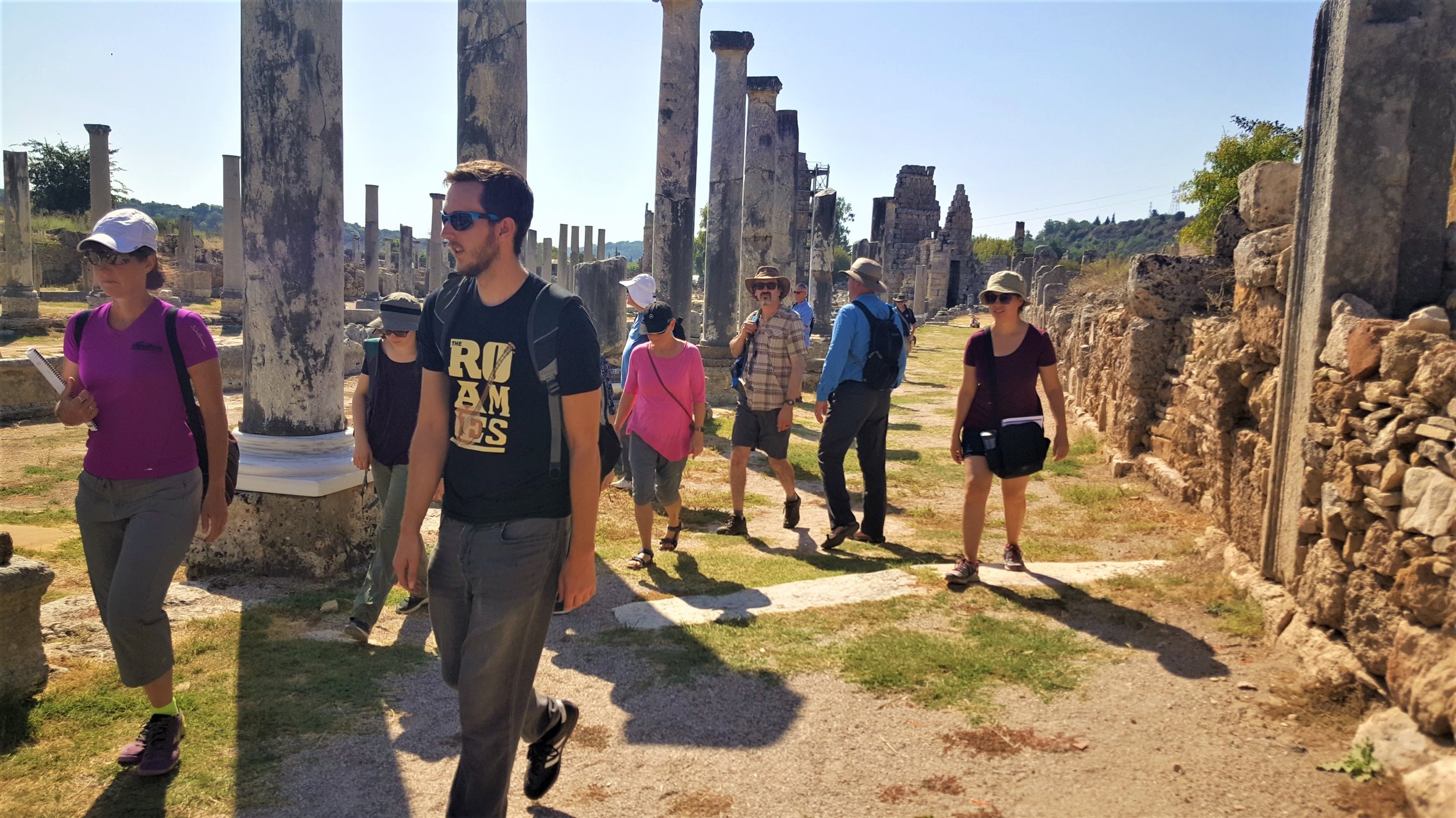 Walking the streets of Roman Perga