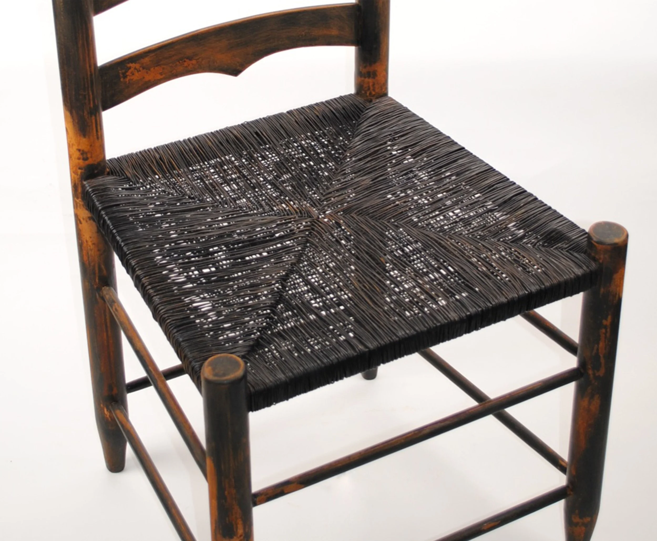 "Rebel Rebel", 2017
Painted and rusted steel, and annealed wire.
42" H x 19" W x 19" D