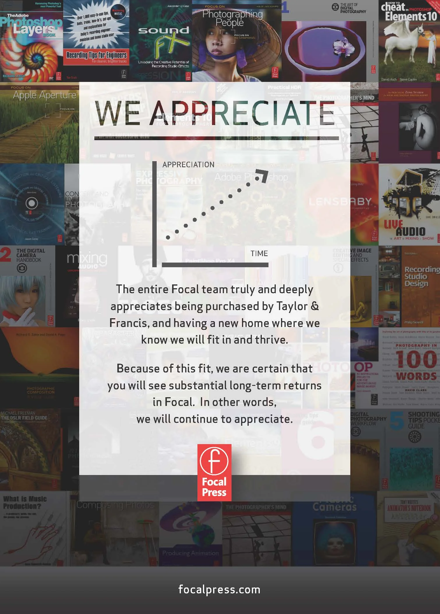 We Appreciate