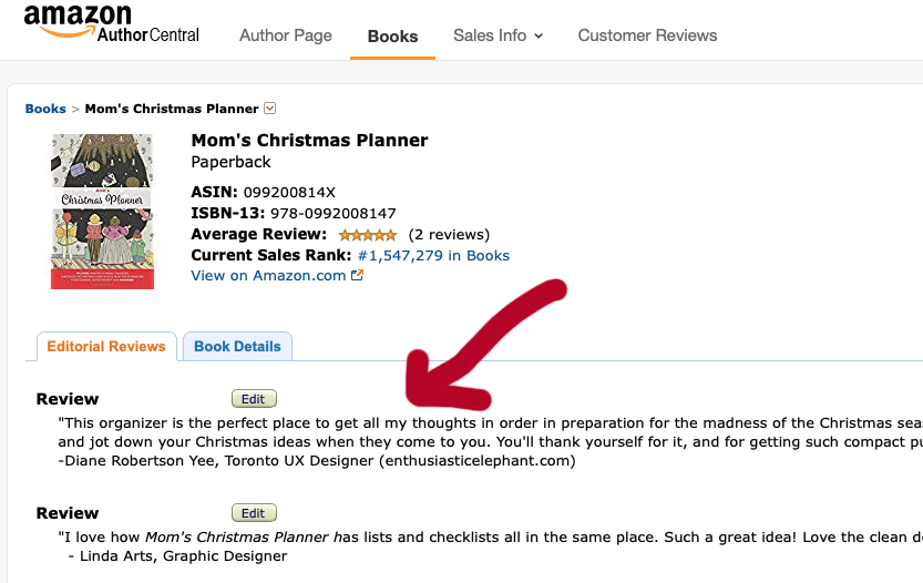 How To Edit Amazon Review