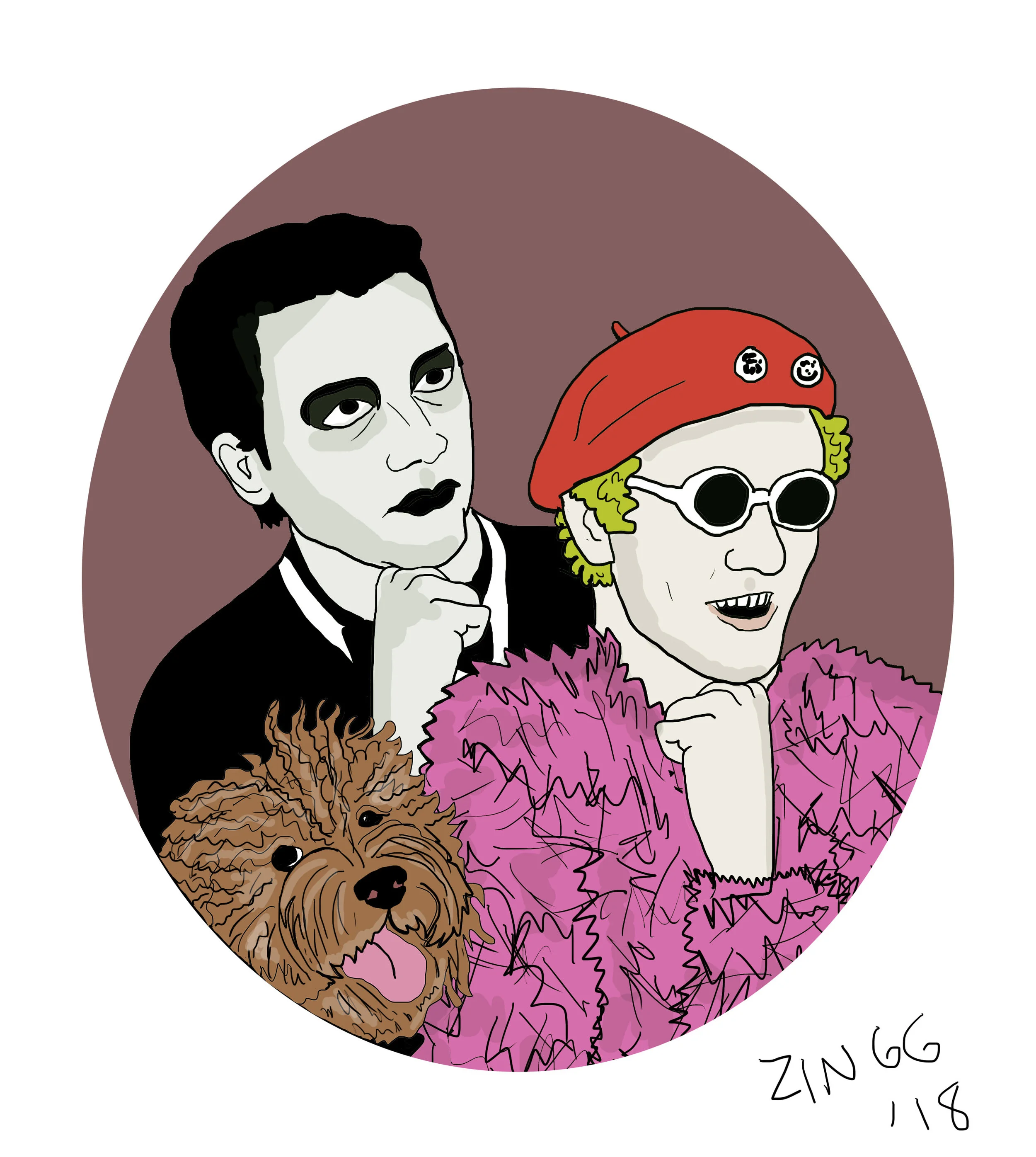 THE DAMNED SEARS PORTRAIT