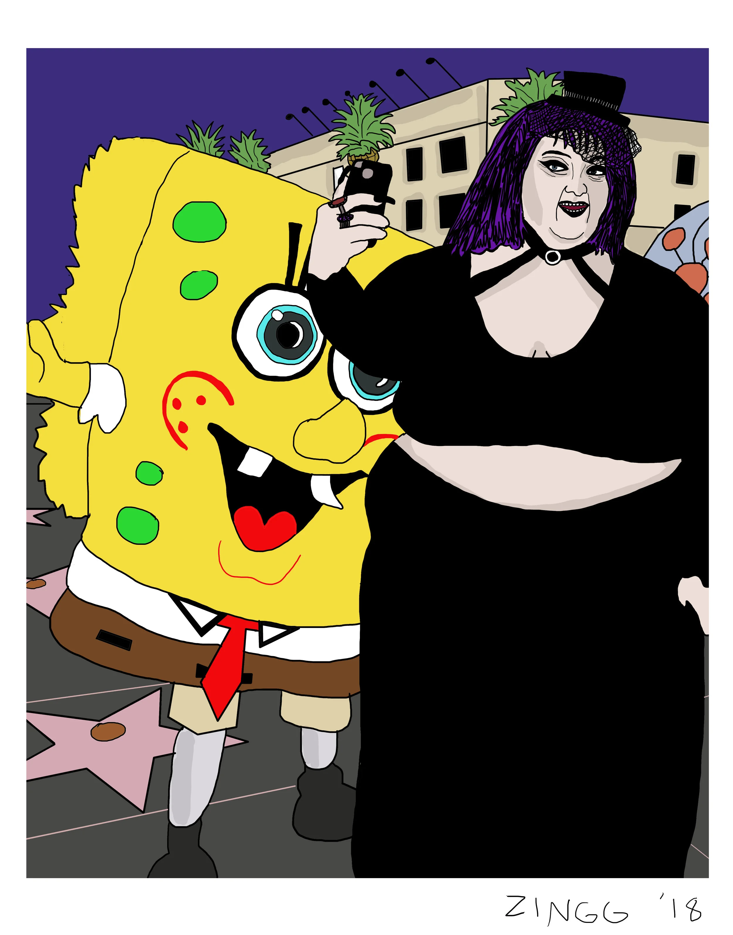 THEY FELL IN LOVE ON HOLLYWOOD BLVD.