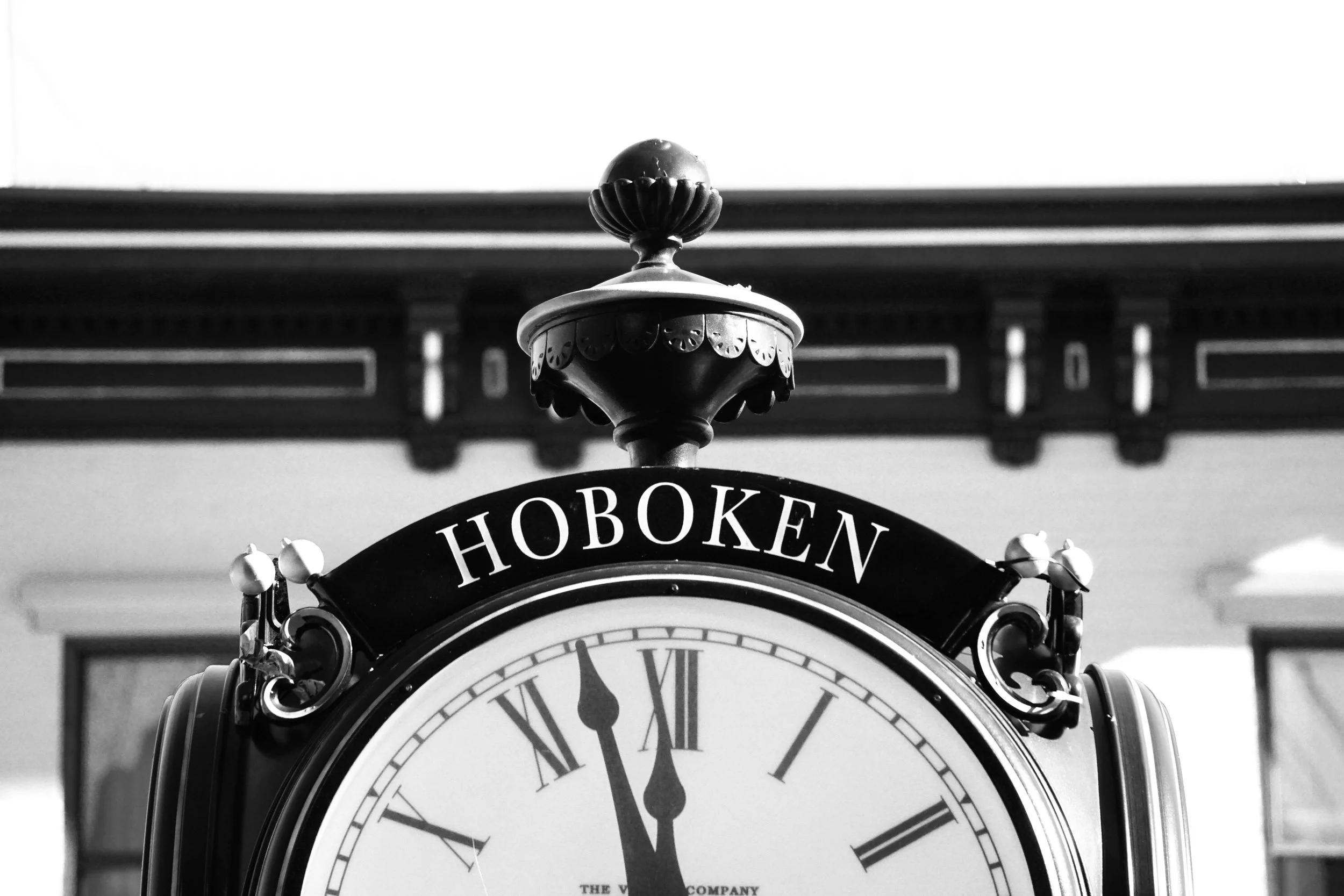 Black and White Hoboken Photography