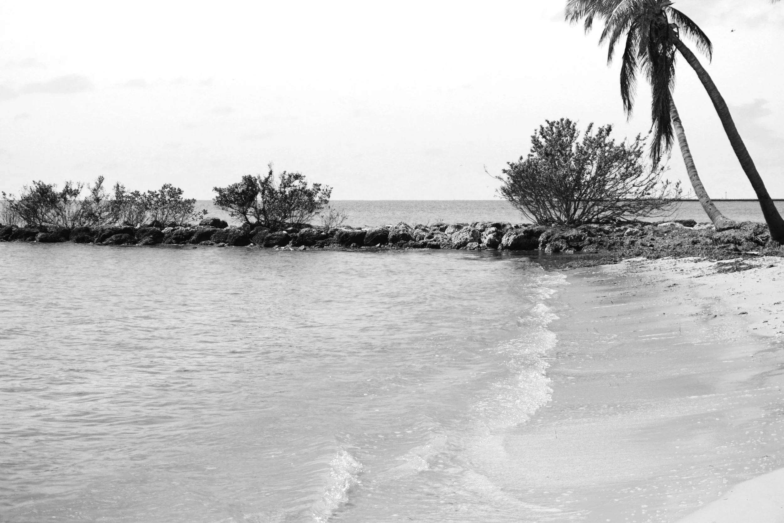 Black and White Key West Photography views
