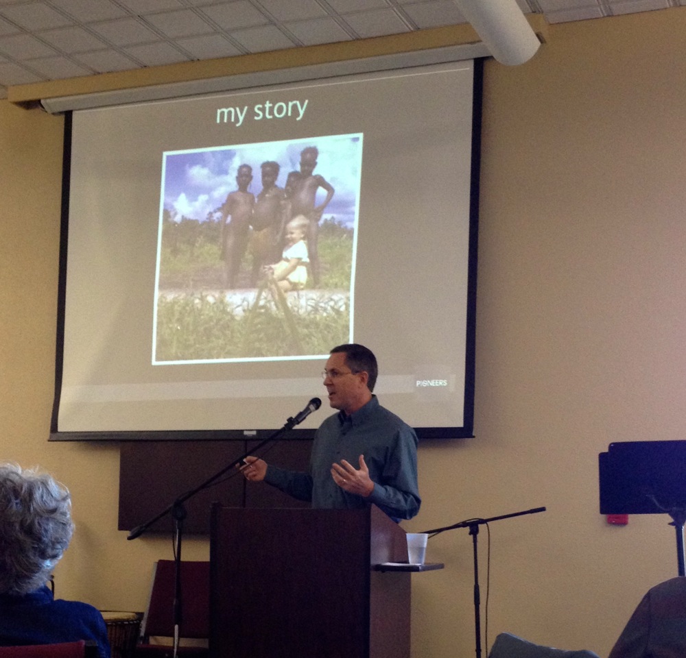 Here's Pioneers President Steve Richardson describing his childhood in Indonesia, as well as the current heart of the mission. If you haven't already, I highly recommend watching "Never the Same; 50 years since the Peace Child" on www.pioneers.org. it'll make you sob. 
