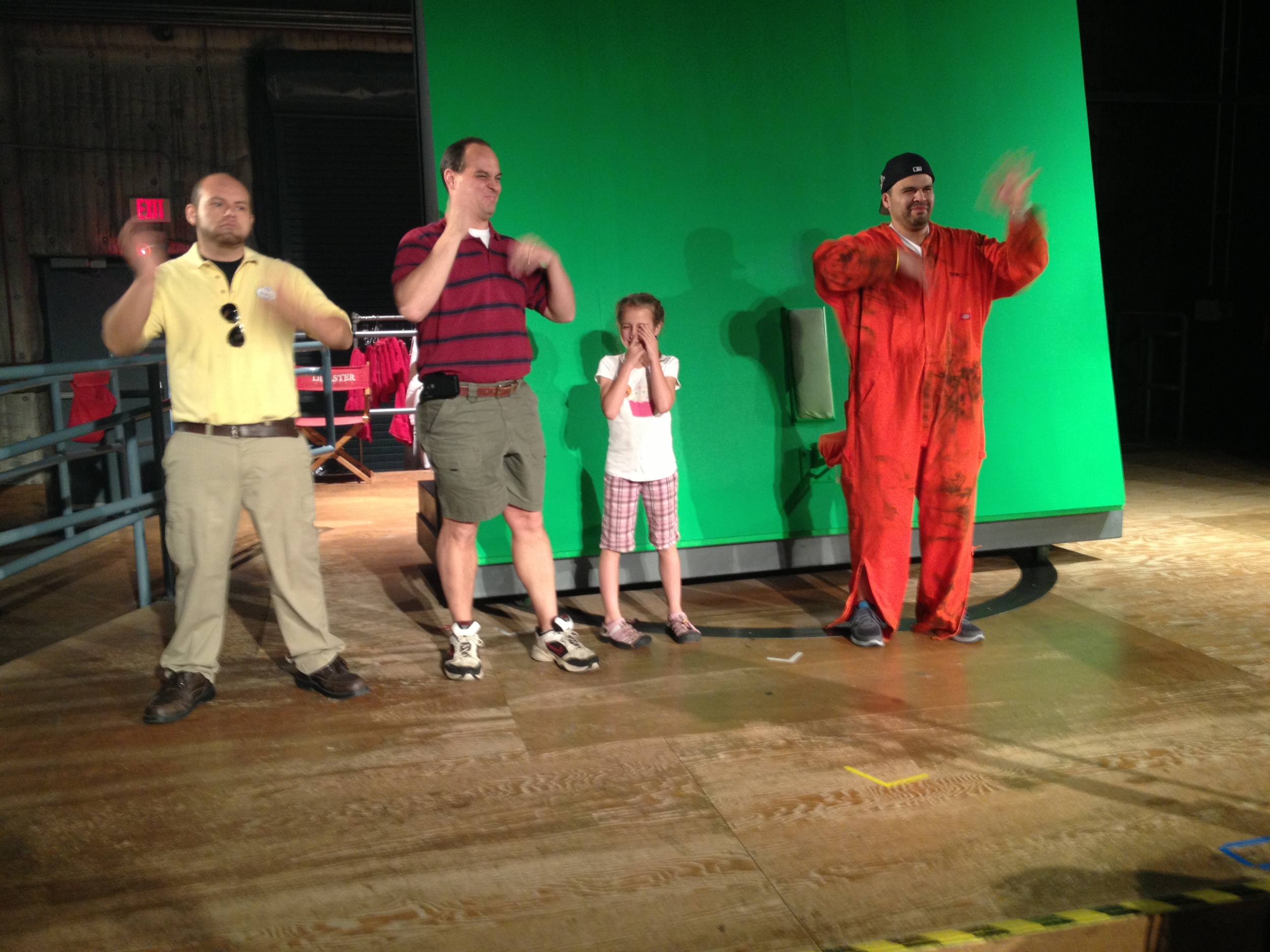 Abigail was a star in a stunt show