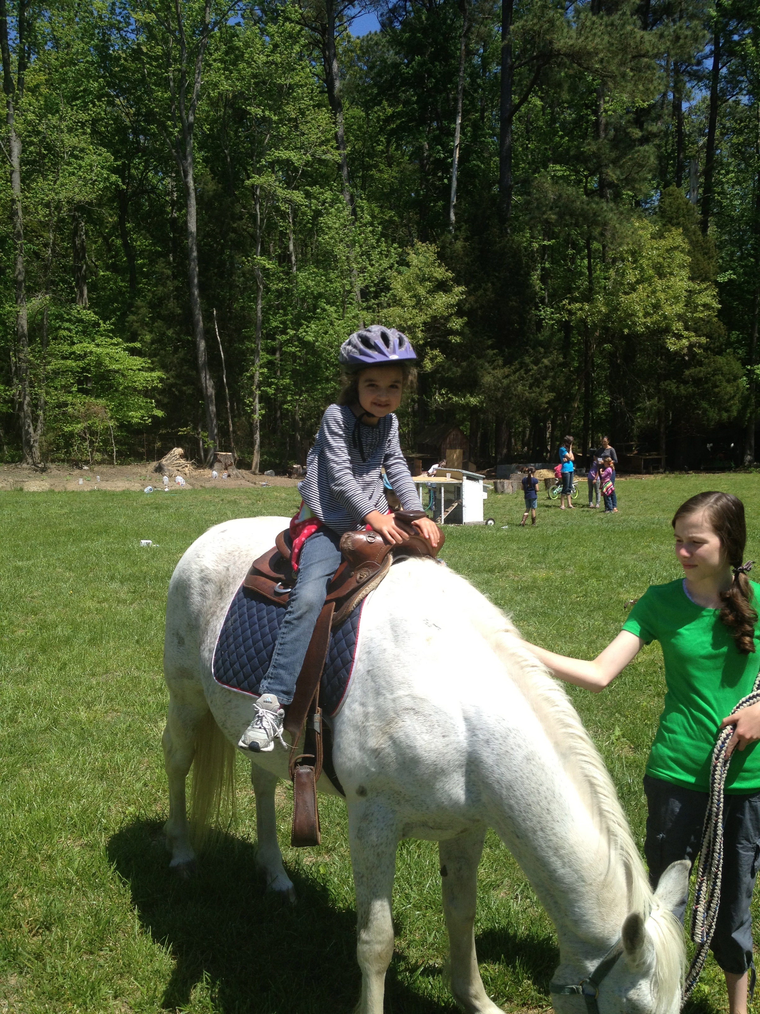 Riding the Migiliore's horse was a great memory.