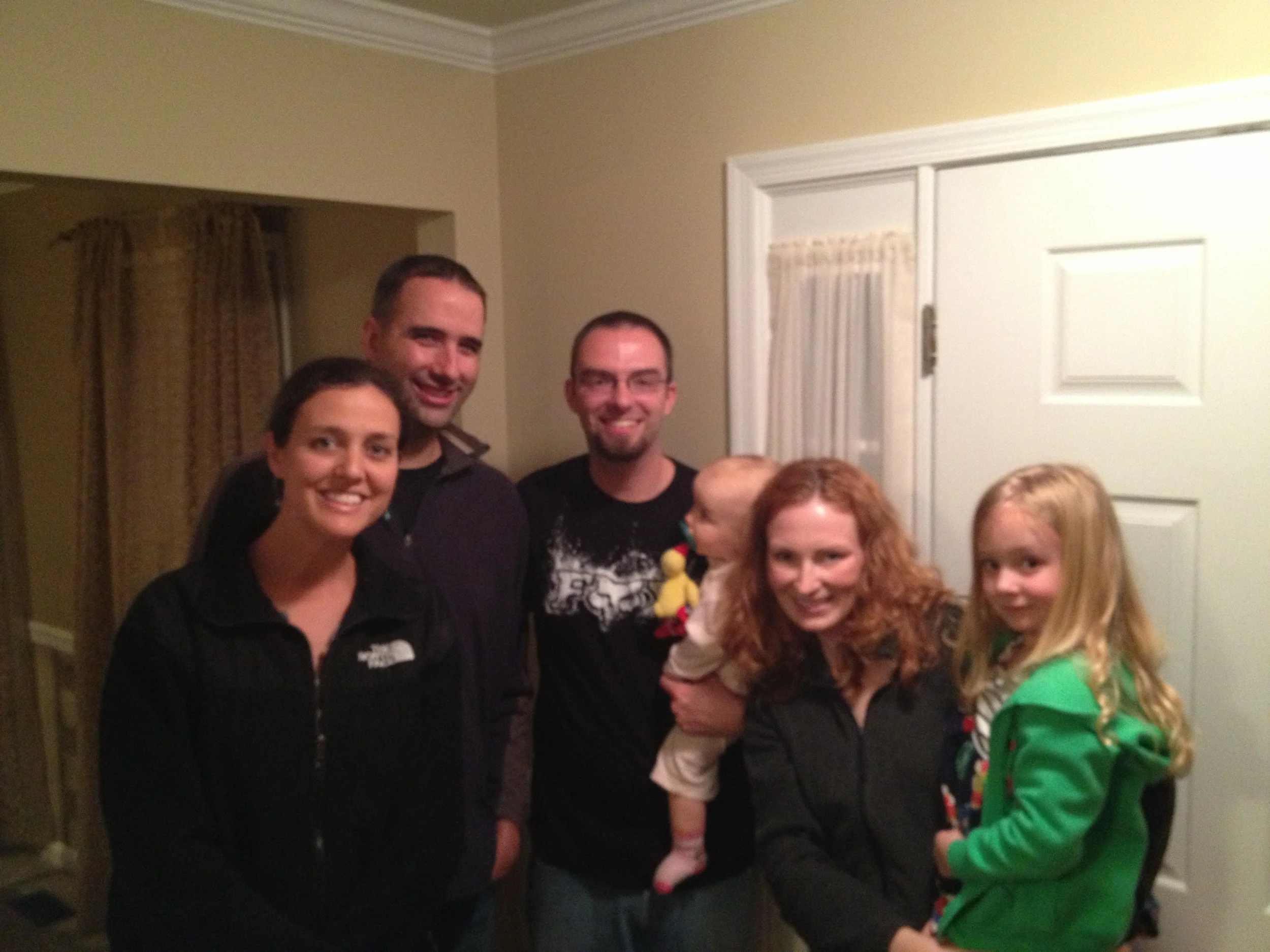 Visiting with Scott and Ali Blankenship in VA.