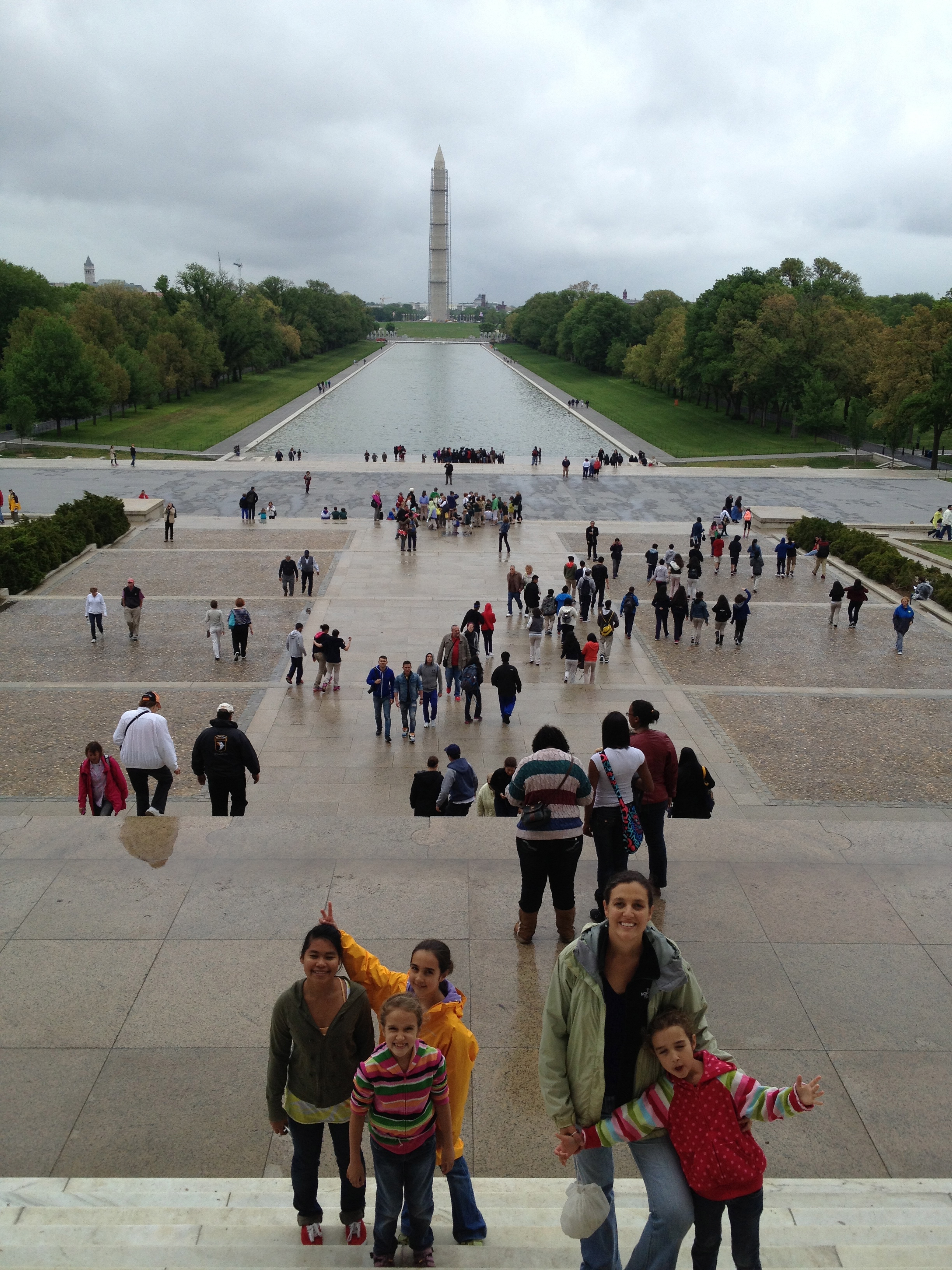 We marched on Washington.