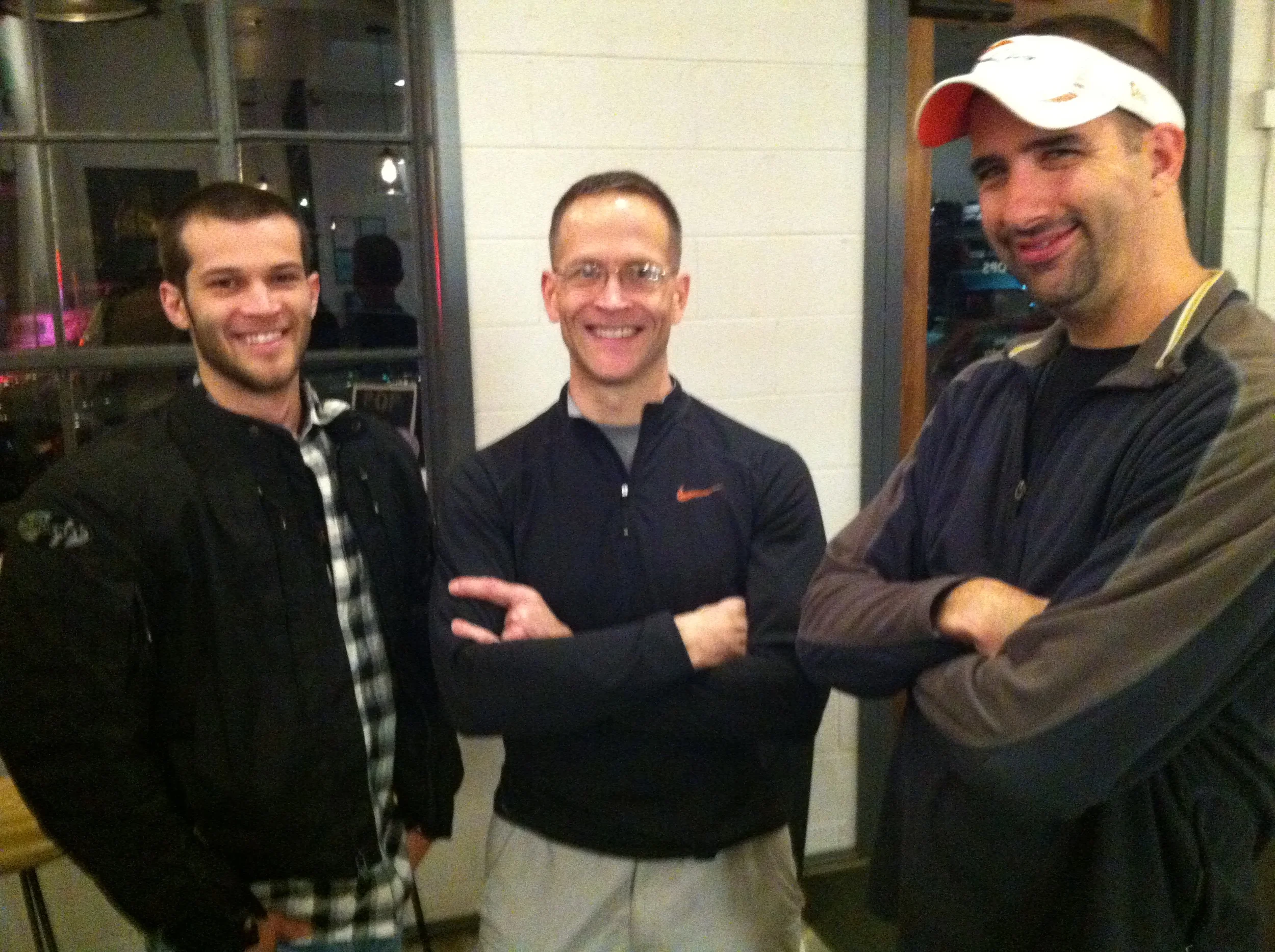 The men already ate their popsicles.