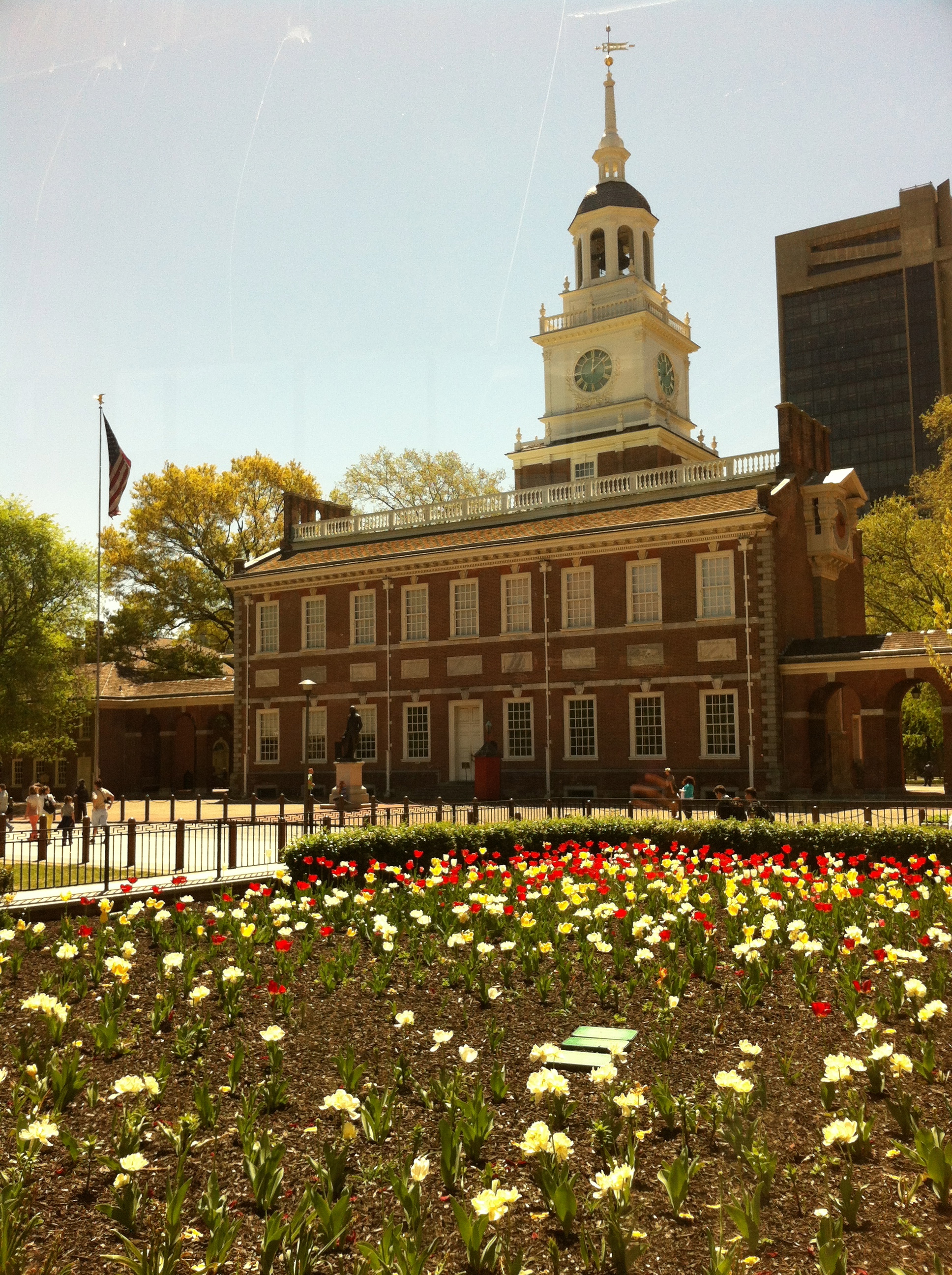 Independence Hall in Philly.