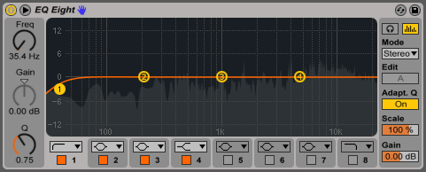 See what I'm saying? This is a hi hat. Check out all of those low frequencies.